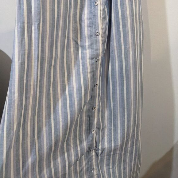 Nwt The Jetset Diaries | Love Like A Sunset Blue Striped Maxi Dress - Picture 13 of 14